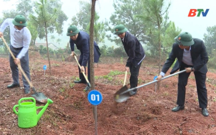 X&atilde; Ph&uacute;c H&ograve;a ph&aacute;t động Tết trồng c&acirc;y xu&acirc;n B&iacute;nh Ngọ