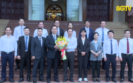 Ph&oacute; Chủ tịch UBND tỉnh tiếp x&atilde; giao đo&agrave;n c&ocirc;ng t&aacute;c Trung Quốc