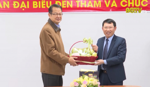Chủ tịch UBND tỉnh ch&uacute;c Tết doanh nghiệp FDI