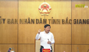 Chủ tịch UBND tỉnh giao ban với c&aacute;c huyện, th&agrave;nh phố