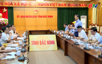 Chủ tịch UBND tỉnh Vương Quốc Tuấn l&agrave;m việc với Trường Đại học Văn ho&aacute; H&agrave; Nội