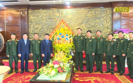 Chủ tịch UBND tỉnh thăm, ch&uacute;c Tết Qu&acirc;n đo&agrave;n 2, Gi&aacute;o hội Phật gi&aacute;o tỉnh