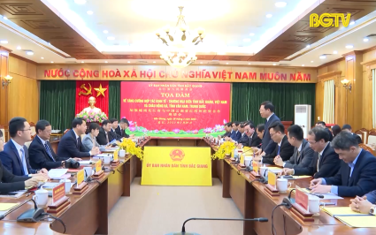 Chủ tịch UBND tỉnh tiếp B&iacute; thư Ch&acirc;u ủy ch&acirc;u Hồng H&agrave; (Trung Quốc) 