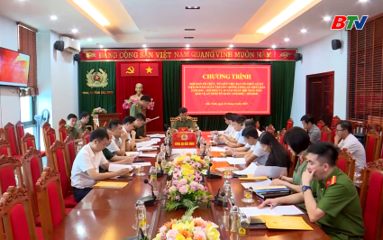 Chuẩn bị Lễ kỷ niệm 80 năm Ng&agrave;y truyền thống CAND Việt Nam v&agrave; 20 năm Ng&agrave;y hội to&agrave;n d&acirc;n bảo vệ ANTQ
