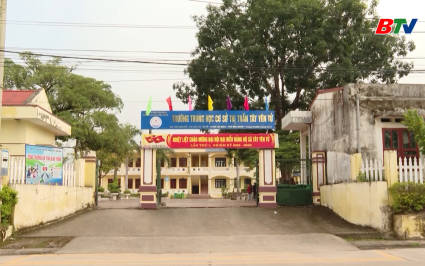 Chuẩn bị tốt cơ sở vật chất cho năm học mới 