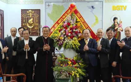 Ch&uacute;c mừng gi&aacute;ng sinh cơ sở t&ocirc;n gi&aacute;o 