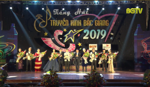 Chung kết Tiếng h&aacute;t truyền h&igrave;nh Bắc Giang 2019