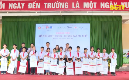 Chương tr&igrave;nh Kết nối y&ecirc;u thương - Chung tay t&aacute;i thiết 