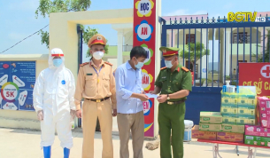 C&ocirc;ng an huyện Lục Nam tập trung cao cho c&ocirc;ng t&aacute;c ph&ograve;ng, chống Covid- 19