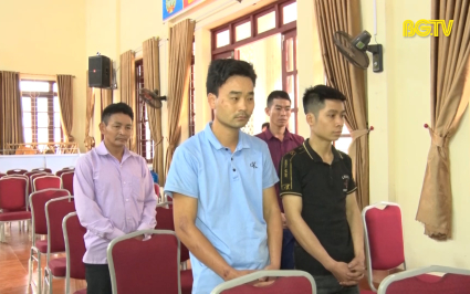 C&ocirc;ng an Sơn Động khởi tố 4 bị can vi phạm khai th&aacute;c, bảo vệ rừng