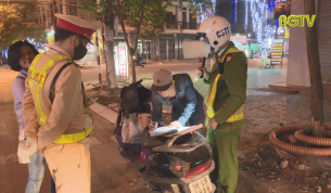 CSGT TP Bắc Giang tăng cường tuần tra kiểm so&aacute;t ngo&agrave;i giờ h&agrave;nh ch&iacute;nh