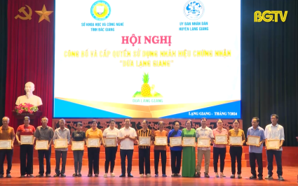 C&ocirc;ng bố bảo hộ nh&atilde;n hiệu &ldquo;Dứa Lạng Giang&rdquo;