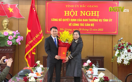 C&ocirc;ng bố c&aacute;c Quyết định bổ nhiệm, điều động c&aacute;n bộ 