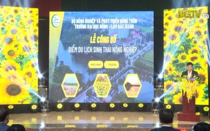 C&ocirc;ng bố điểm du lịch sinh th&aacute;i n&ocirc;ng nghiệp đầu ti&ecirc;n của tỉnh Bắc Giang