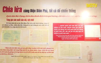 C&ocirc;ng bố nhiều t&agrave;i liệu Bắc Giang với chiến thắng Điện Bi&ecirc;n Phủ 