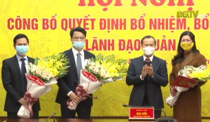 C&ocirc;ng bố quyết định bổ nhiệm, bổ nhiệm lại l&atilde;nh đạo quản l&yacute;