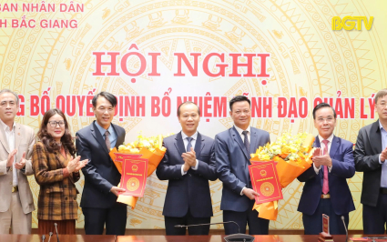 C&ocirc;ng bố quyết định bổ nhiệm l&atilde;nh đạo quản l&yacute; 