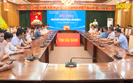 C&ocirc;ng bố quyết định bổ nhiệm lại l&atilde;nh đạo quản l&yacute;