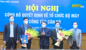 C&ocirc;ng bố quyết định bổ nhiệm PGĐ Sở x&acirc;y dựng v&agrave; Ph&oacute; trưởng BQL c&aacute;c KCN tỉnh