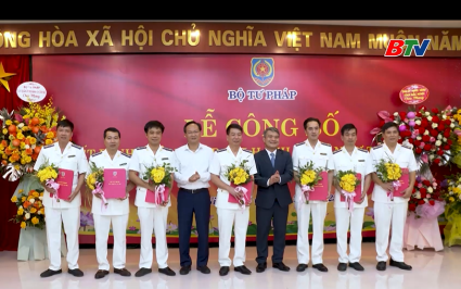 C&ocirc;ng bố quyết định th&agrave;nh lập Thi h&agrave;nh &aacute;n d&acirc;n sự tỉnh Bắc Ninh 