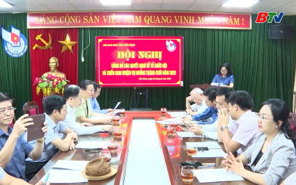 C&ocirc;ng bố quyết định về tổ chức Hội Nh&agrave; b&aacute;o tỉnh