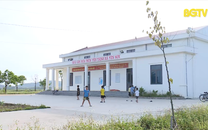 C&ocirc;ng bố x&atilde; Y&ecirc;n Sơn đạt chuẩn n&ocirc;ng th&ocirc;n mới n&acirc;ng cao 