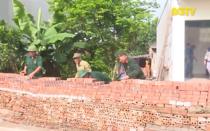 Cựu chiến binh l&agrave;m theo B&aacute;c - G&oacute;p sức x&acirc;y dựng nh&agrave; nghĩa t&igrave;nh 