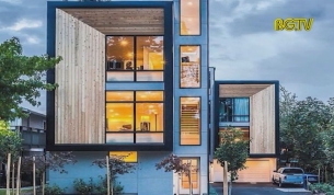 Kiến tr&uacute;c nh&agrave; lệch tầng