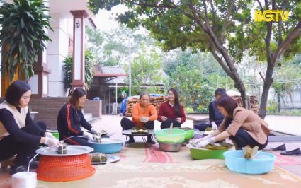 Đặc sản b&aacute;nh chưng V&acirc;n