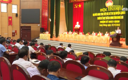 Đại biểu HĐND tỉnh tiếp x&uacute;c cử tri huyện Lạng Giang