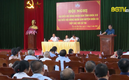Đại biểu HĐND tỉnh tiếp x&uacute;c cử tri huyện T&acirc;n Y&ecirc;n