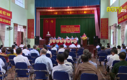 Đại biểu HĐND tỉnh tiếp x&uacute;c cử tri huyện Y&ecirc;n Dũng 