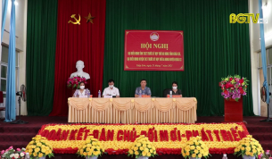 Đại biểu HĐND tỉnh tiếp x&uacute;c cử tri Lục Ngạn 