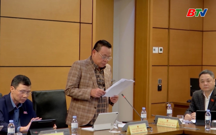 Đại biểu Quốc hội Bắc Ninh g&oacute;p &yacute; v&agrave;o c&aacute;c dự &aacute;n luật