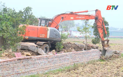 Đại Đồng quyết liệt xử l&yacute; vi phạm đất đai sau s&aacute;p nhập 