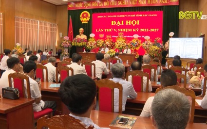 Đại hội c&aacute;c doanh nghiệp cơ kh&iacute; lần thứ V