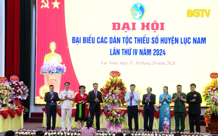 Đại hội đại biểu d&acirc;n tộc thiểu số huyện Lục Nam lần thứ IV 