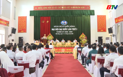 Đại hội đại biểu Đảng bộ x&atilde; Biển Động lần thứ I 