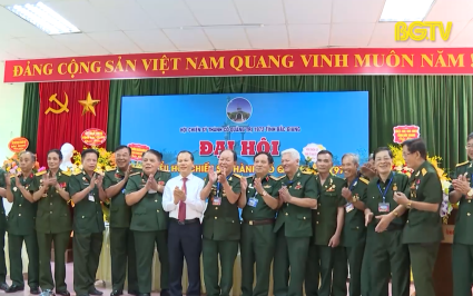 Đại hội đại biểu Hội chiến sỹ th&agrave;nh cổ Quảng Trị 1972 tỉnh Bắc Giang