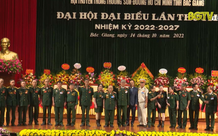 Đại hội đại biểu lần thứ III Hội truyền thống Trường Sơn - Đường Hồ Ch&iacute; Minh tỉnh Bắc Giang