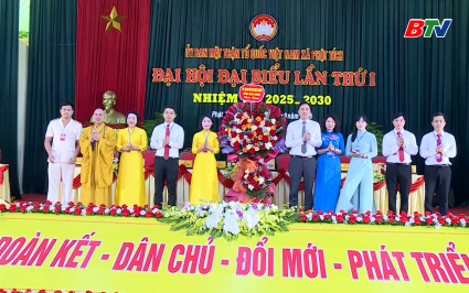 Đại hội đại biểu MTTQ phường Cảnh Thuỵ v&agrave; x&atilde; Phật T&iacute;ch lần thứ I