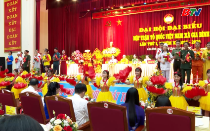 Đại hội đại biểu MTTQ x&atilde; Gia B&igrave;nh lần thứ I