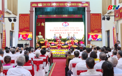 Đại hội Đảng bộ phường Song Liễu nhiệm kỳ 2025 -2030 