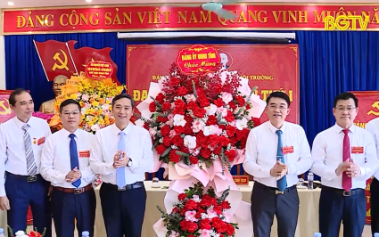 Đại hội Đảng bộ Sở N&ocirc;ng nghiệp v&agrave; M&ocirc;i trường