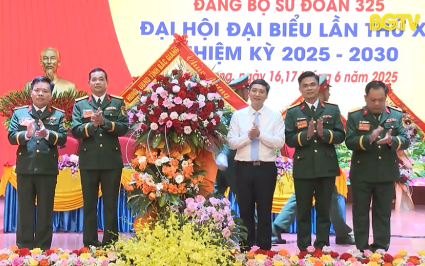 Đại hội Đảng bộ Sư đo&agrave;n 325 