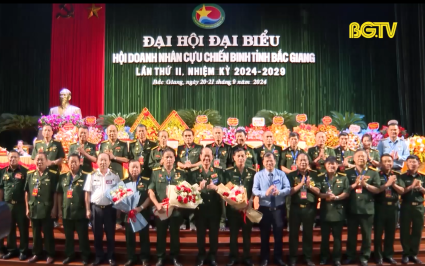 Đại hội Doanh nh&acirc;n Cựu chiến binh tỉnh Bắc Giang lần thứ II