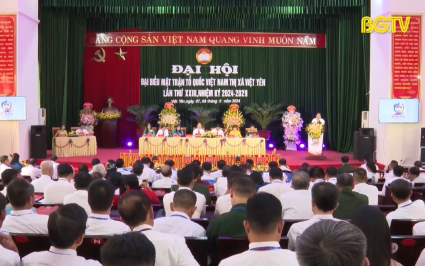 Đại hội đại biểu MTTQ thị x&atilde; Việt Y&ecirc;n lần thứ 23