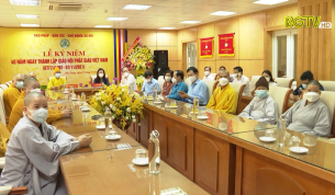 Đại lễ 40 năm th&agrave;nh lập Gi&aacute;o hội Phật gi&aacute;o Việt Nam