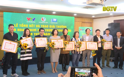 Đ&agrave;i PT-TH đạt giải B Li&ecirc;n hoan phim m&ocirc;i trường lần thứ 8
