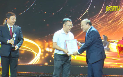 Đ&agrave;i PTTH Bắc Giang đạt giải Bạc Li&ecirc;n hoan Ph&aacute;t thanh to&agrave;n quốc 